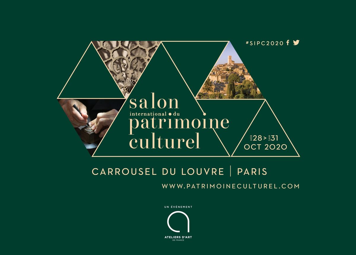 Salon du Patrimoine Culturel octobre 2020 Salon du Patrimoine Culturel octobre 2020