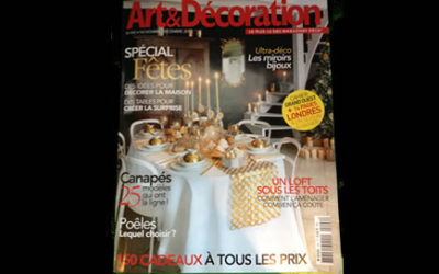 Villa Courtois dans « Art & Décoration » – Nov/Déc 2013