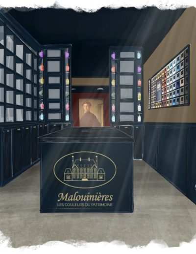 Projet Malounières - Place des Victoires à Paris